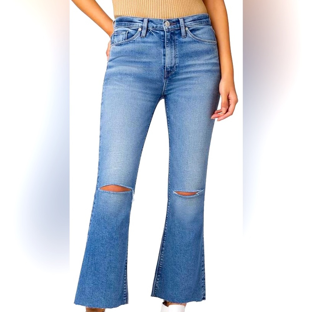 Hudson boot cut crop